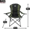 Chaise de camping pliante BASS, verte - BP-BH30031 Voir les images du produit 6
