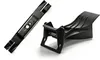 A black lawn mower blade and a black mulching attachment are displayed on a white background. Produktbild-Vorschau