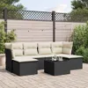 The Living Store 7-tlg. Garten-Sofagarnitur mit Kissen Produktbild-Vorschau 2