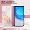 Tecno Camon 19 Pro 5G Hülle, Marmor Motiv Kunstleder Tasche Produktbild-Vorschau 4