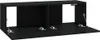 vidaXL TV-Wandschränke 2 Stk. Schwarz 100x30x30 cm Produktbild-Vorschau 5