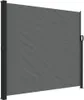 A retractable side awning, shown in its extended position. Voir les images du produit