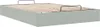 vidaXL Lit ottoman sans matelas gris clair 140x200 cm Voir les images du produit 2