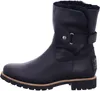 A black winter boot shown from the side against a white background. Anteprima dell’immagine prodotto