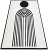 Modern Teppich MODE 8597 geometrisch creme / schwarz  beige Produktbild-Vorschau 1