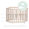 roba Laufgitter 6-eckig mit Einlage im Design 'Little Produktbild-Vorschau 7