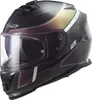 Kask LS2 FF800 Storm Velvet, czarny/fioletowy, 2XL (63/64) Podgląd zdjęcia produktu 1