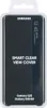 A black Samsung Galaxy S20 Smart Clear View Cover in its retail packaging. Náhľad obrázku produktu