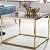 Couchtisch FineBuy Sofatisch Marmor Optik 60x60x45 cm Produktbild-Vorschau 1