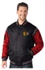 Chicago BlackhawksStarter Satin Varsity Jacket Produktbild-Vorschau 3