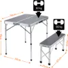 Ensemble table de camping bancs camping Valise de transport Voir les images du produit 1