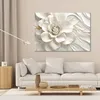 Leinwandbild Weiße Blüte 3D 100x70 Feeby Weiß bild für die Produktbild-Vorschau 2