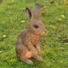 Dekofigur Gartenfigur Hase 10 x 14 x 27 cm Produktbild-Vorschau 6