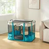 Box per animali domestici 'Mörbylånga' 70 x 55 x 45 cm Blu Anteprima dell’immagine prodotto 3