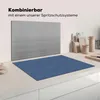 KitchenYeah© Herdabdeckplatte Leder - Blau - Tierhaut , Produktbild-Vorschau 3