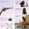 Collage of marketing images for a hairdryer, showing its features and use. Produktbild-Vorschau