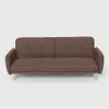 A brown sofa on a light gray background. Anteprima dell’immagine prodotto