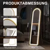 UnboxG LED Ganzkörperspiegel 150x40 cm, Bogenspiegel mit Produktbild-Vorschau 6