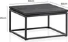 FineBuy Design Couchtisch quadratisch 60 cm Mango Produktbild-Vorschau 3