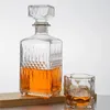 Karaffe Flasche Whiskykaraffe Cognacflasche Glaskaraffe Produktbild-Vorschau 3