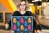 MuchoWow® Laptop Aufkleber Sticker Cover Katze - Regenbogen Produktbild-Vorschau 5