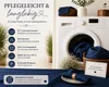 Tischdecke blau dunkel oval 160x220 cm damast Ornamente Produktbild-Vorschau 3