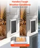 Porte pour chien VEVOR (XL) avec 3 volets magnétiques et Voir les images du produit 4