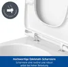 WC-Sitz D-Code ohne SoftClose Scharniere edelstahl, weiß Produktbild-Vorschau 18