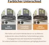 Three different lighting conditions of a sofa. Produktbild-Vorschau