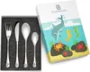 Zilverstadt Kinderbesteck "Meerestiere" 4-teilig Edelstahl Produktbild-Vorschau 6
