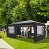 Párty stan NEAPOL, 3x6m, antracitová Náhľad obrázku produktu 4