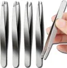 Set di 4 pinzette cosmetiche professionali in acciaio Anteprima dell’immagine prodotto 7