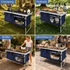Campingschrank Campingküche Faltbar, Leicht Campingschrank Produktbild-Vorschau 3