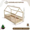 Crazy Pine Lit cabane 190x100 cm - Lit d'enfant en bois Voir les images du produit 3