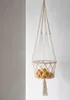 Bazar Bizar Porte-plante coton blanc 30x30x110cm Voir les images du produit 3