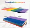 COSTWAY skladacia gymnastická podložka, 180 x 120 cm mäkká Náhľad obrázku produktu 3