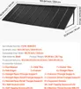 VEVOR markýza na okna 264x91x61 cm, stříška na dveře, Náhled obrázku produktu 7
