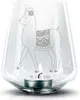 Mr. & Mrs. Panda Windlicht Glas Alpaka Stolz - Transparent Produktbild-Vorschau 1