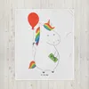 Mr. & Mrs. Panda Fleecedecke Einhorn Luftballon - Weiß - Produktbild-Vorschau 5