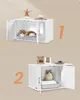 Feandrea Katzentoilette, Katzenklo-Schrank modern, Produktbild-Vorschau 7
