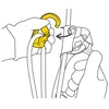 Petzl Rollclip Z Schraube Produktbild-Vorschau 2
