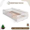 Cama infantil Crazy Pine de 120x200 cm – Cama Montessori de Vista previa de la imagen del producto 9