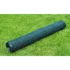 vidaXL Drahtzaun mit PVC-Beschichtung 25x0,75 m Grün Produktbild-Vorschau 2