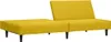 A yellow sofa bed is shown against a white background. Náhľad obrázku produktu