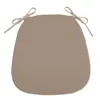 Sitzkissen-Set, Komfort, 36x37 cm, 8-teilig, Jersey, beige Produktbild-Vorschau 3