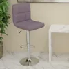 vidaXL Barhocker Taupe Stoff Produktbild-Vorschau 2