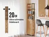 SoBuy NSR13-N Armoire haute Étagère de niche avec 3 tiroirs Voir les images du produit 4
