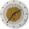Wanduhr - Rund - Glasuhr - Modern Piece Linear - 30x30cm - Produktbild-Vorschau 1