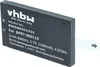 A black battery with white text and a white pull tab on the right side, set against a white background. Produktbild-Vorschau