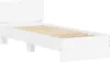vidaXL Struttura letto con testiera e luci LED bianche Anteprima dell’immagine prodotto 6